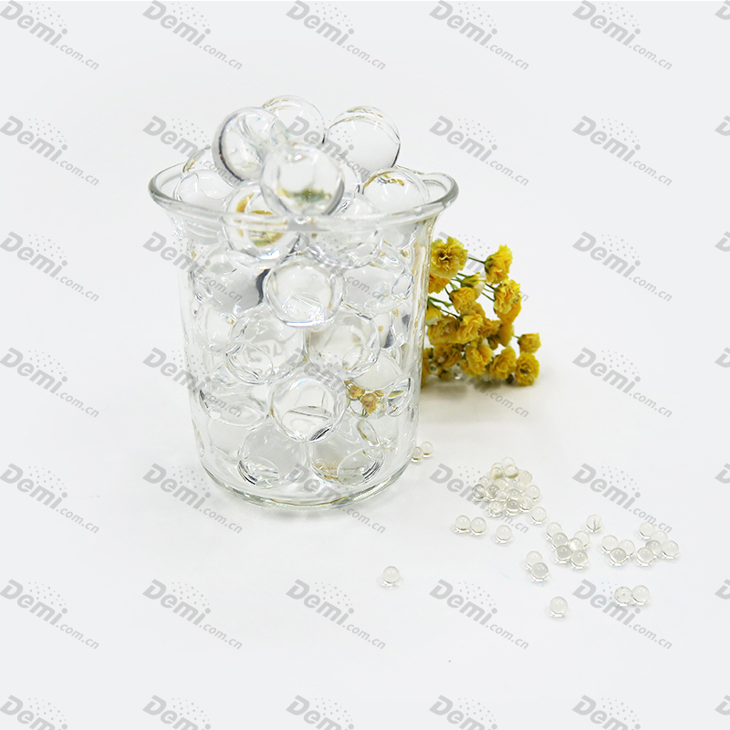 clear polymer water beads for Decoration&Planting beads
