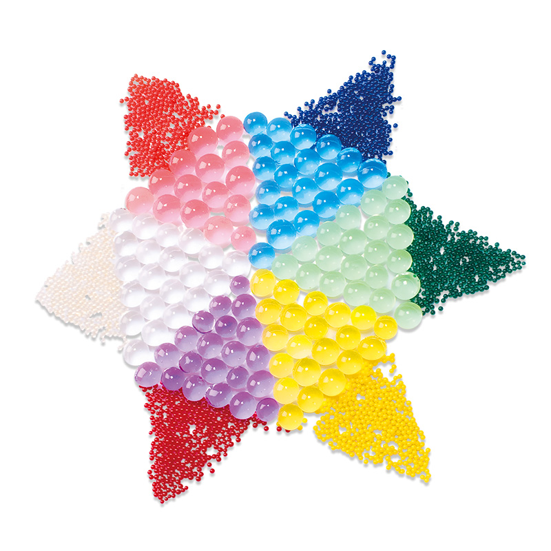 Miracle Beads Colorful Decoration Hydrogel Crystal Round Expansible Crystalline Soil