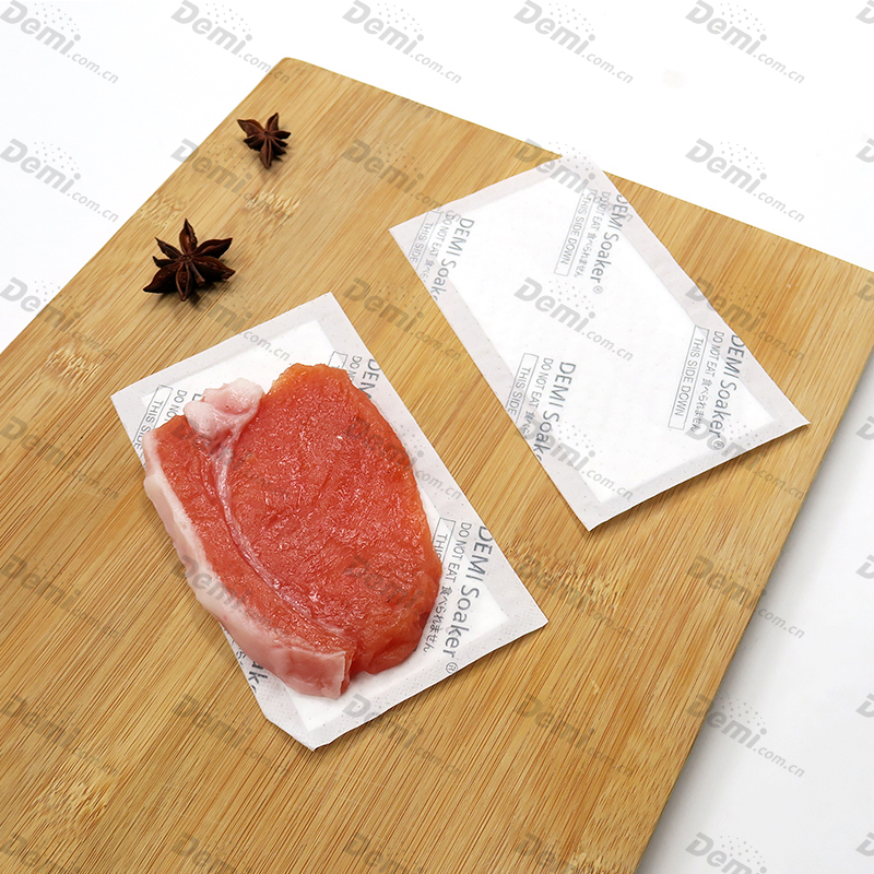rectangular Non-woven Meat Absorbent Pad for food storage